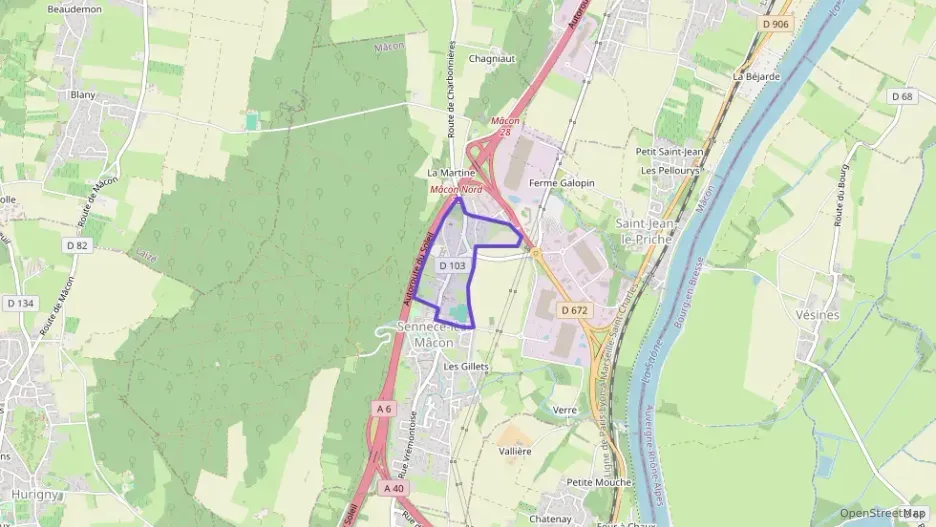 Maison 99 m² quatre pièces à vendre à Mâcon