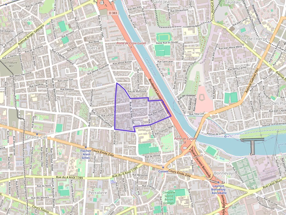 Maison 70 m² trois pièces à vendre à Villeurbanne