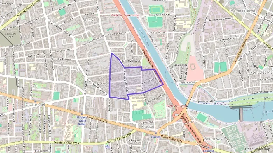 Maison 70 m² trois pièces à vendre à Villeurbanne