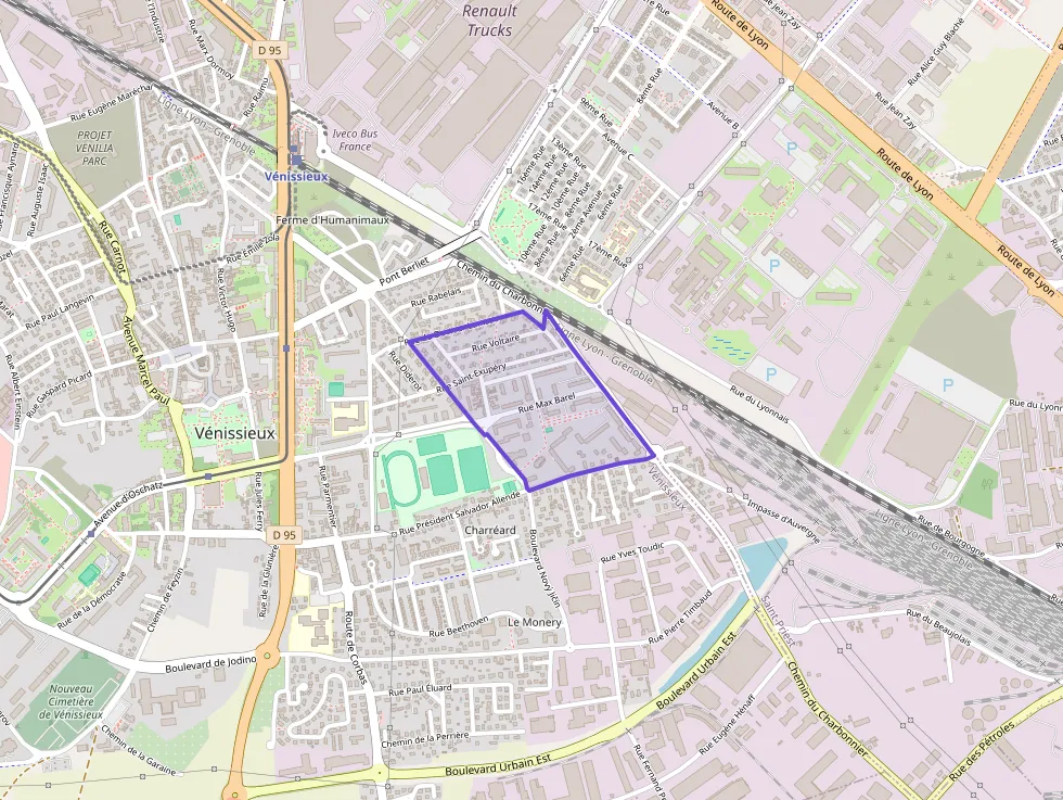 Maison 77 m² 5 pièces à vendre à Vénissieux