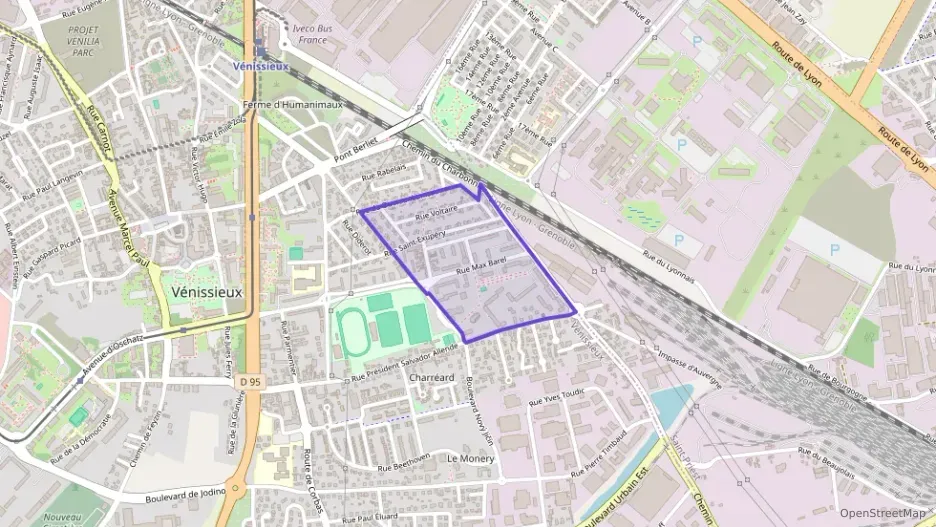 Maison 77 m² cinq pièces à vendre à Vénissieux