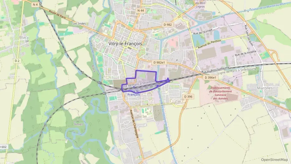 Maison 82 m² quatre pièces à vendre à Vitry-le-François Maison 82 m² quatre pièces à vendre à Vitry-le-François