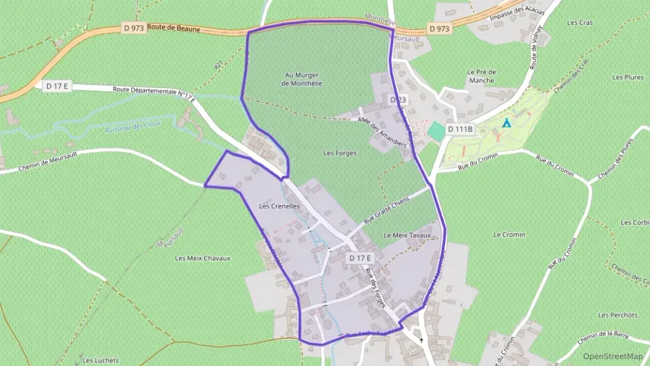 Maison 55 m² trois pièces à vendre à Meursault