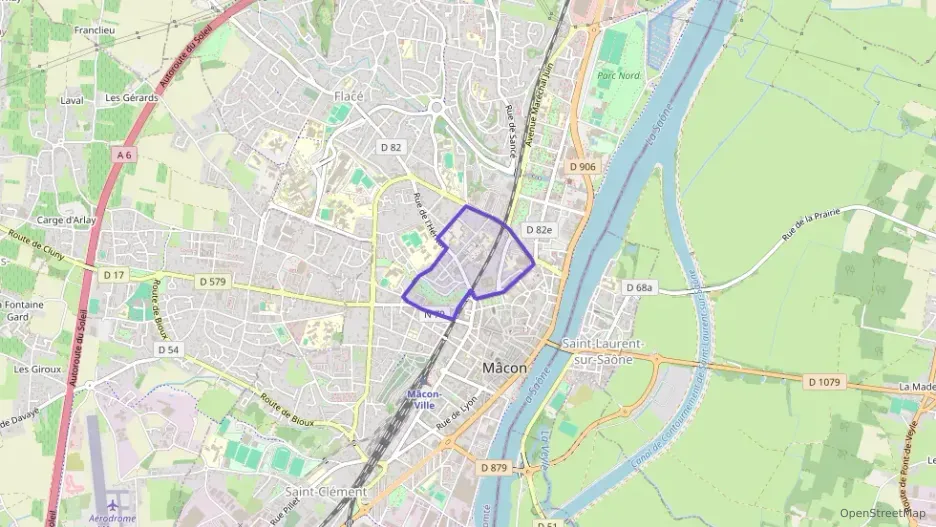 Maison 69 m² trois pièces à vendre à Mâcon