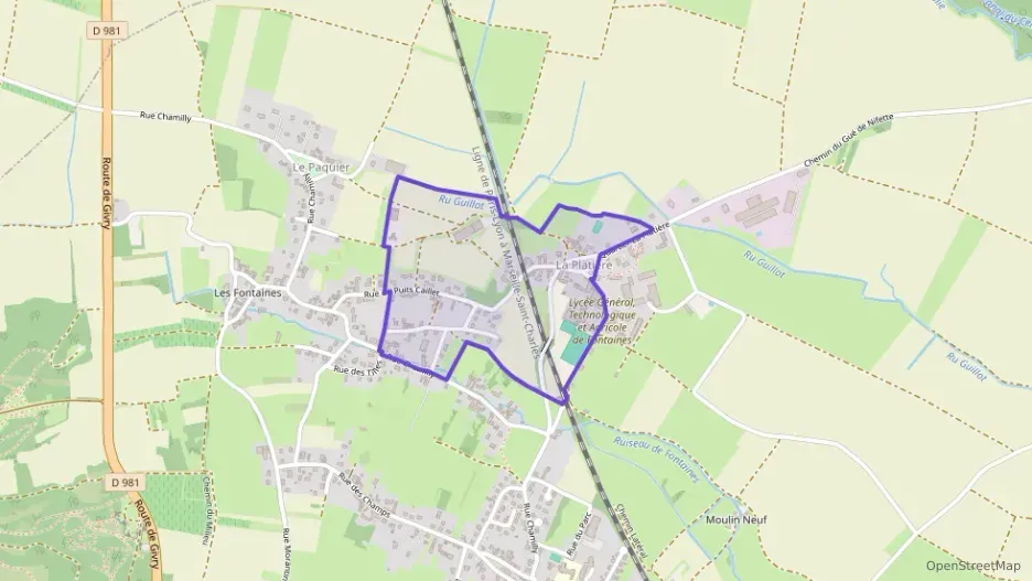 Maison 130 m² quatre pièces à vendre à Fontaines