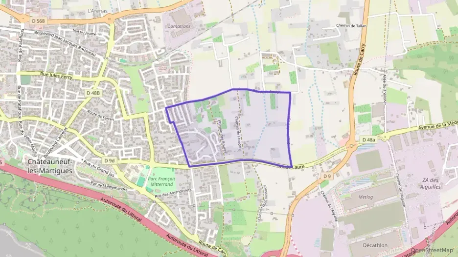 Maison 74 m² quatre pièces à vendre à Châteauneuf-les-Martigues