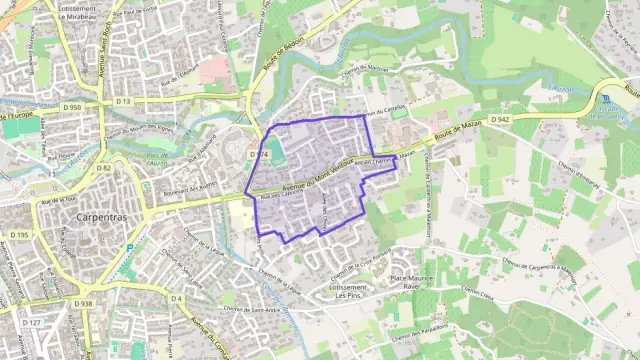 Maison 115 m² quatre pièces à vendre à Carpentras