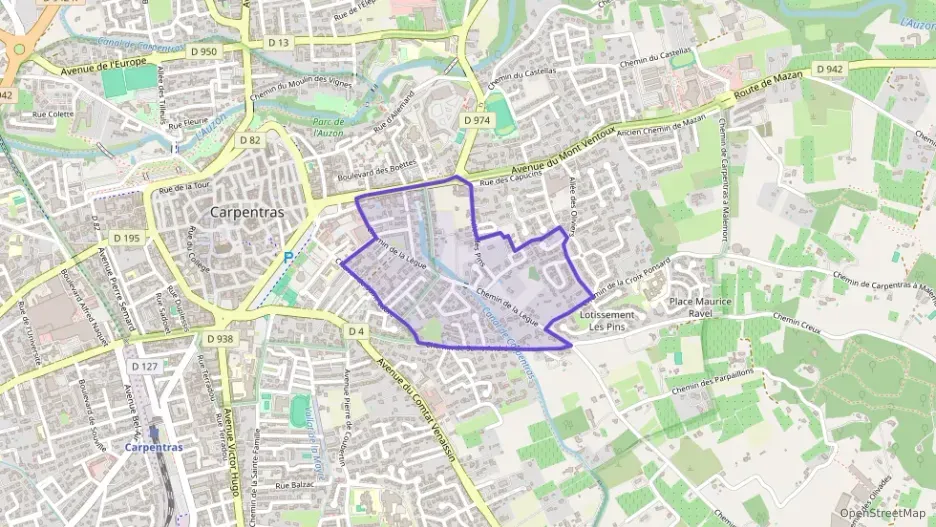 Maison 90 m² trois pièces à vendre à Carpentras