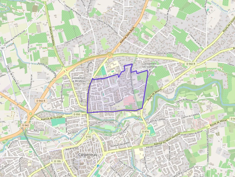 Maison 70 m² quatre pièces à vendre à Carpentras