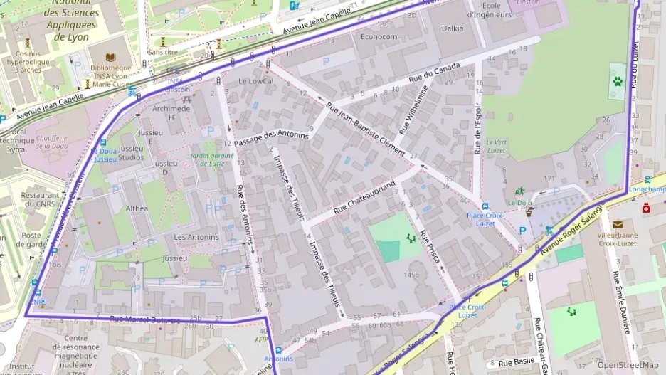 Maison 72 m² cinq pièces à vendre à Villeurbanne