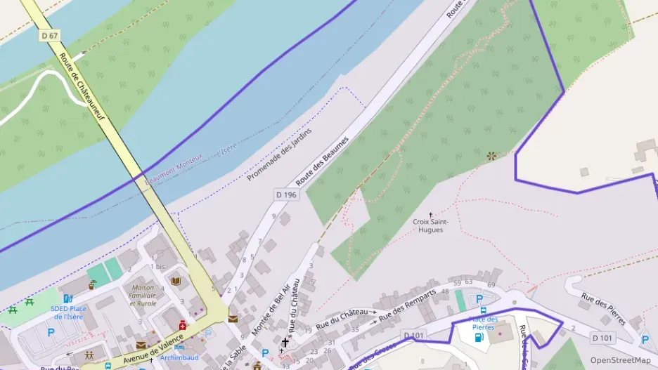 Maison 90 m² trois pièces à vendre à Châteauneuf-sur-Isère