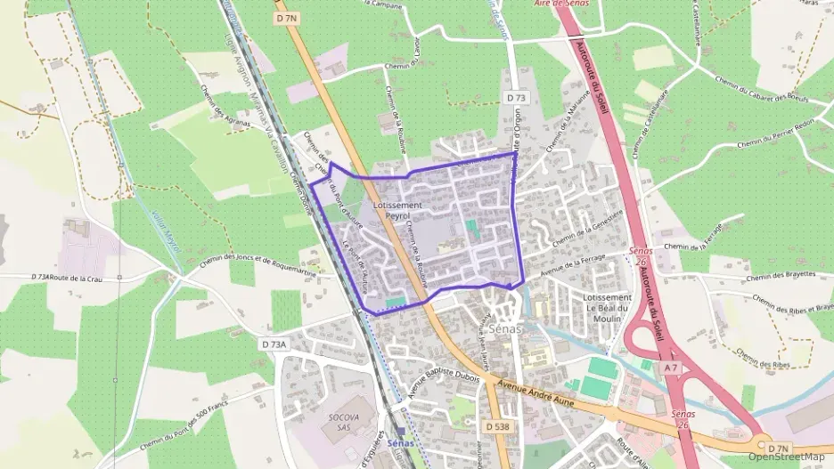 Maison 86 m² quatre pièces à vendre à Sénas