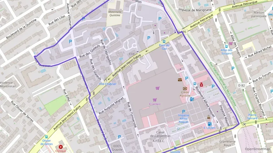 Maison 108 m² quatre pièces à vendre à Carpentras