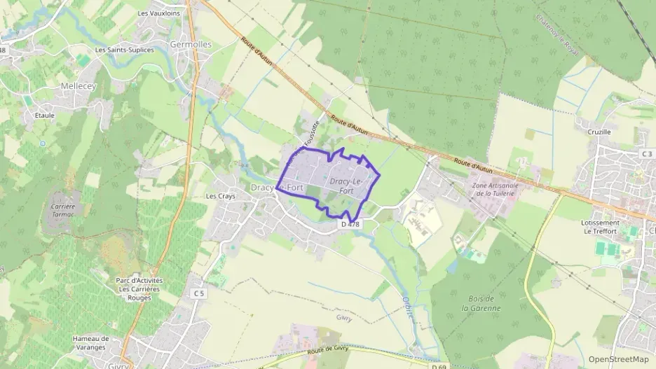 Maison 79 m² quatre pièces à vendre à Dracy-le-Fort