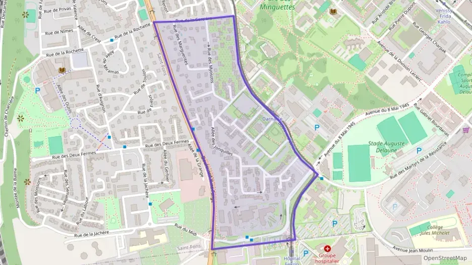 Maison 101 m² cinq pièces à vendre à Vénissieux