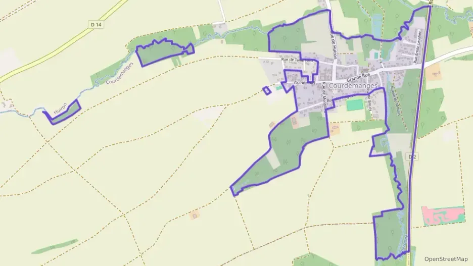 Maison 87 m² quatre pièces à vendre à Courdemanges