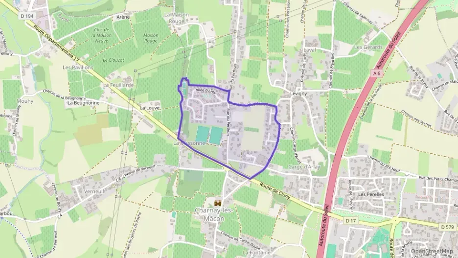 Maison 150 m² six pièces à vendre à Charnay-lès-Mâcon Maison 150 m² six pièces à vendre à Charnay-lès-Mâcon