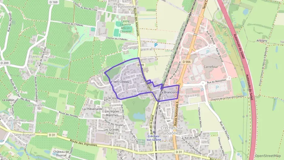 Maison 124 m² sept pièces à vendre à Crêches-sur-Saône Maison 124 m² sept pièces à vendre à Crêches-sur-Saône