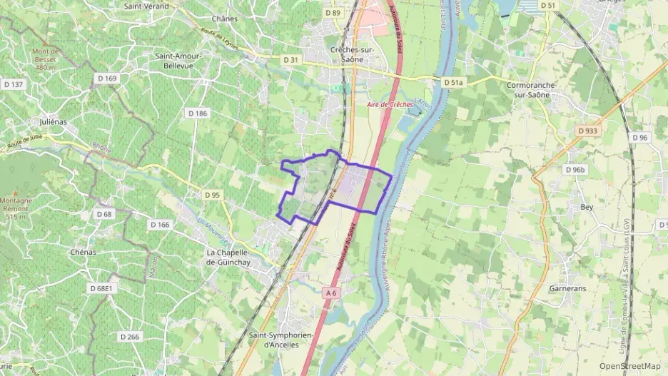 Maison 76 m² trois pièces à vendre à La Chapelle-de-Guinchay