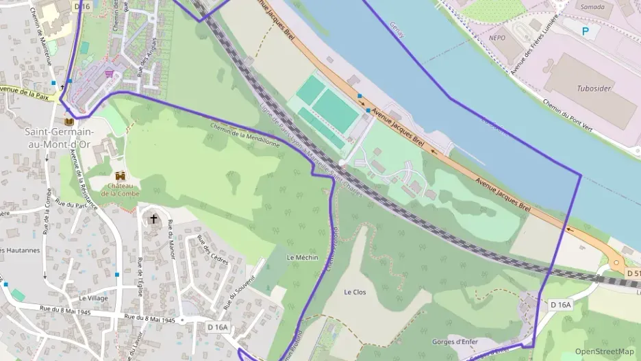 Maison 89 m² quatre pièces à vendre à Saint-Germain-au-Mont-d`Or