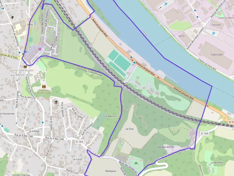 Maison 89 m² quatre pièces à vendre à Saint-Germain-au-Mont-d`Or