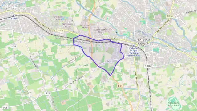 Maison 85 m² quatre pièces à vendre à L`Isle-sur-la-Sorgue