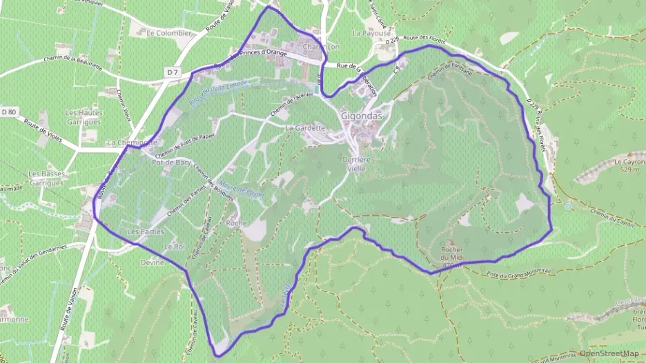 Maison 52 m² deux pieces à vendre à Gigondas Maison 52 m² deux pieces à vendre à Gigondas