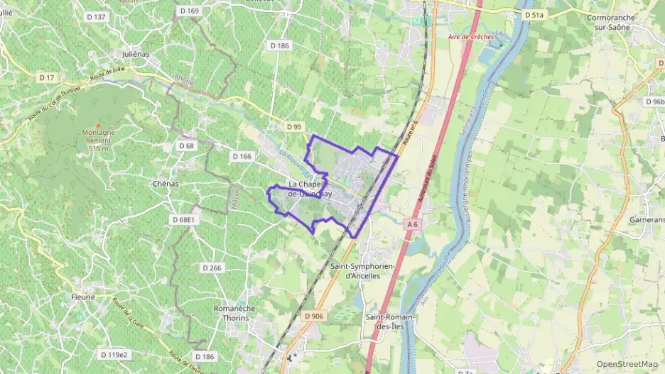 Maison 81 m² quatre pièces à vendre à La Chapelle-de-Guinchay
