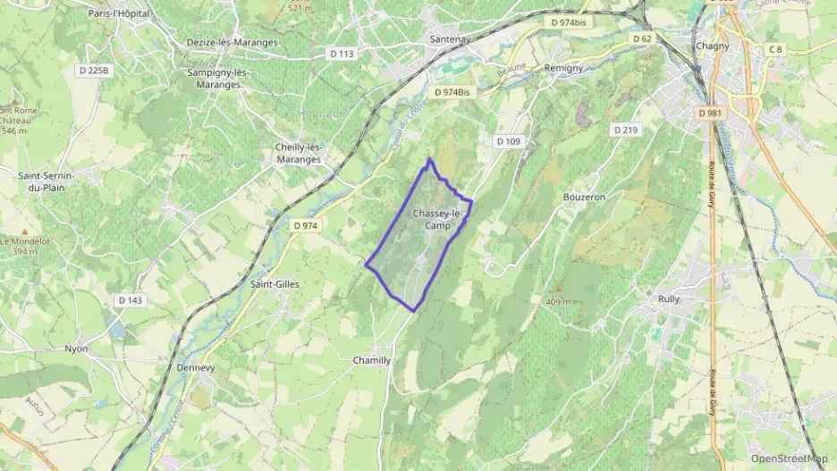 Maison 90 m² trois pièces à vendre à Chassey-le-Camp