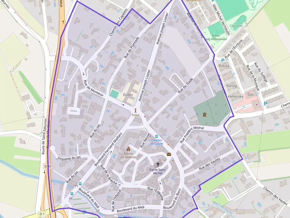 Maison 97 m² quatre pièces à vendre à Velleron