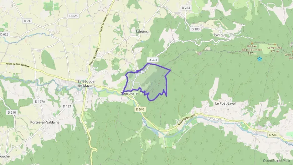 Maison 109 m² quatre pièces à vendre à Souspierre Maison 109 m² quatre pièces à vendre à Souspierre