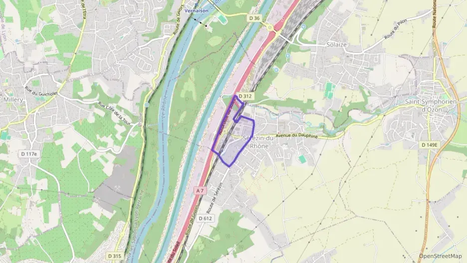 Maison 108 m² cinq pièces à vendre à Sérézin-du-Rhône