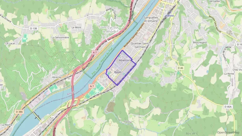 Maison 92 m² quatre pièces à vendre à Vienne