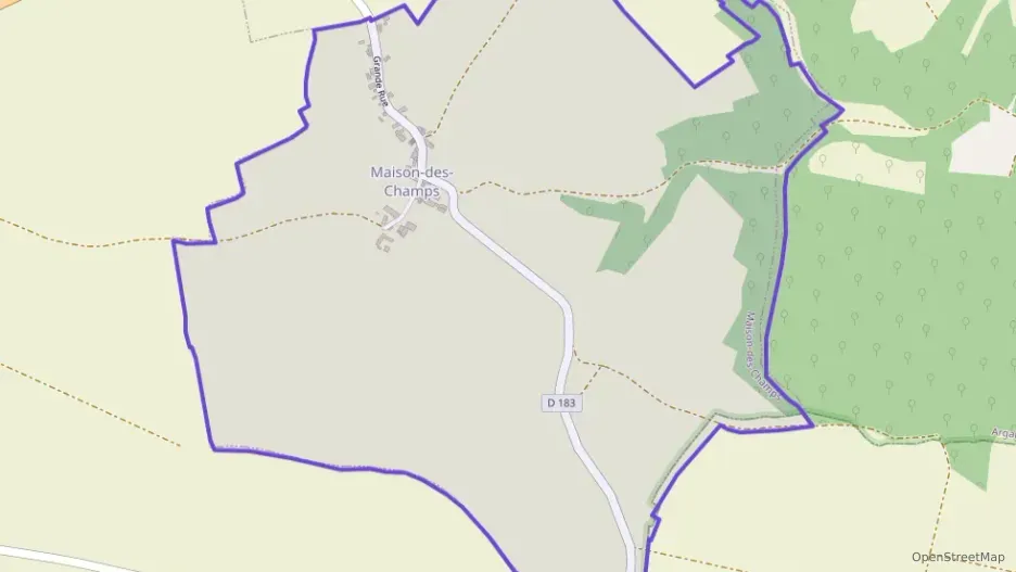 Maison 90 m² quatre pièces à vendre à Maison-des-Champs Maison 90 m² quatre pièces à vendre à Maison-des-Champs