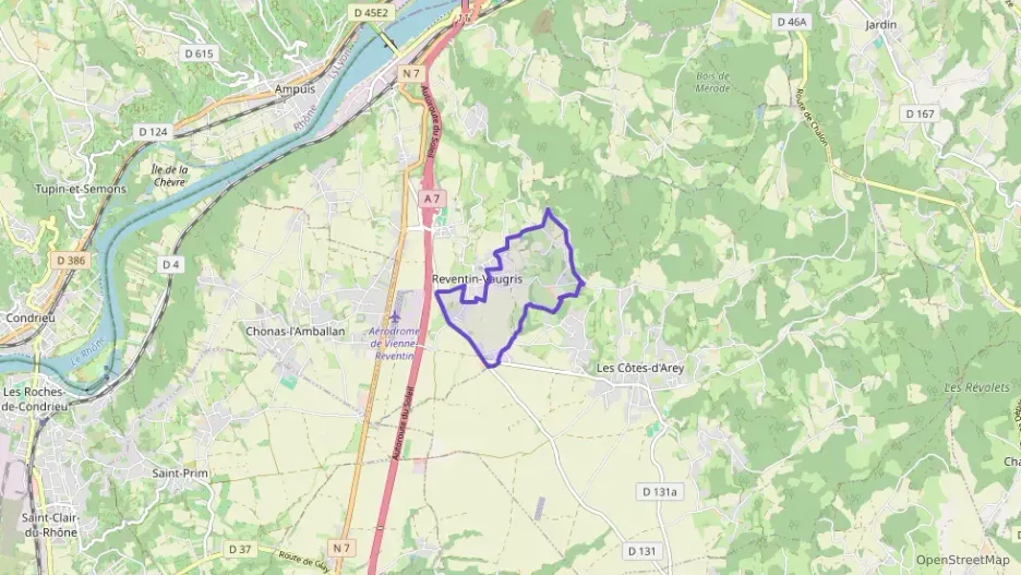 Maison 123 m² cinq pièces à vendre à Reventin-Vaugris