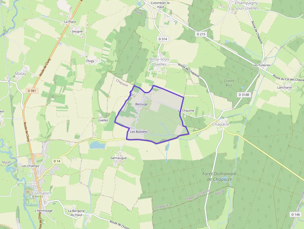 Maison 101 m² quatre pièces à vendre à Chapaize