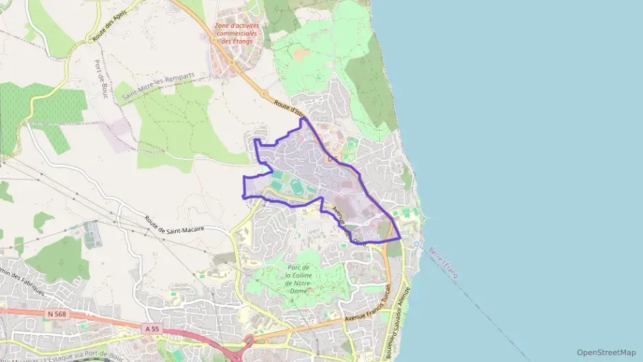 Maison 92 m² quatre pièces à vendre à Martigues