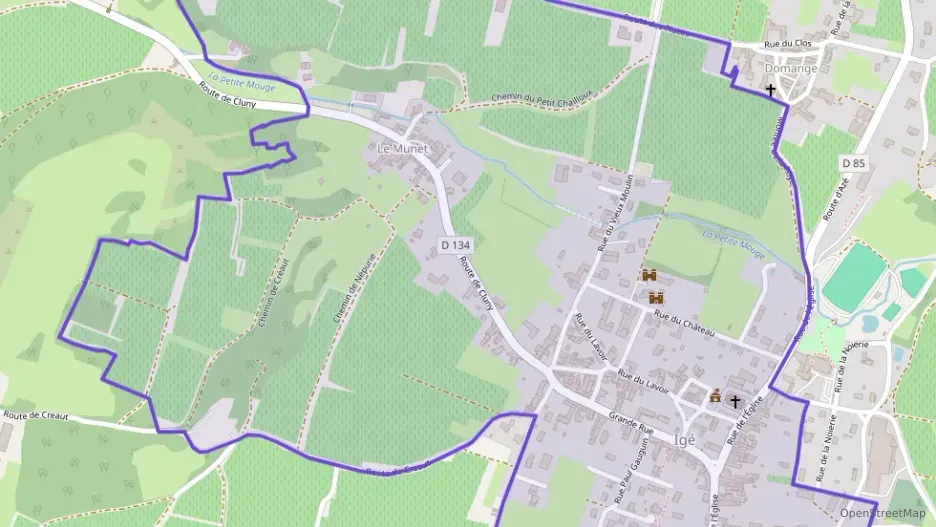 Maison 80 m² quatre pièces à vendre à Igé Maison 80 m² quatre pièces à vendre à Igé