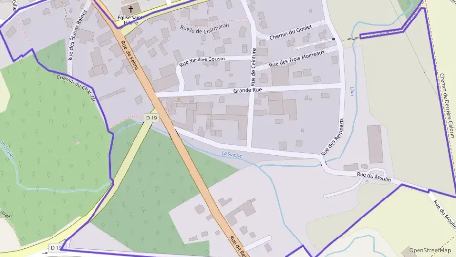 Maison 123 m² six pièces à vendre à Saint-Hilaire-le-Grand