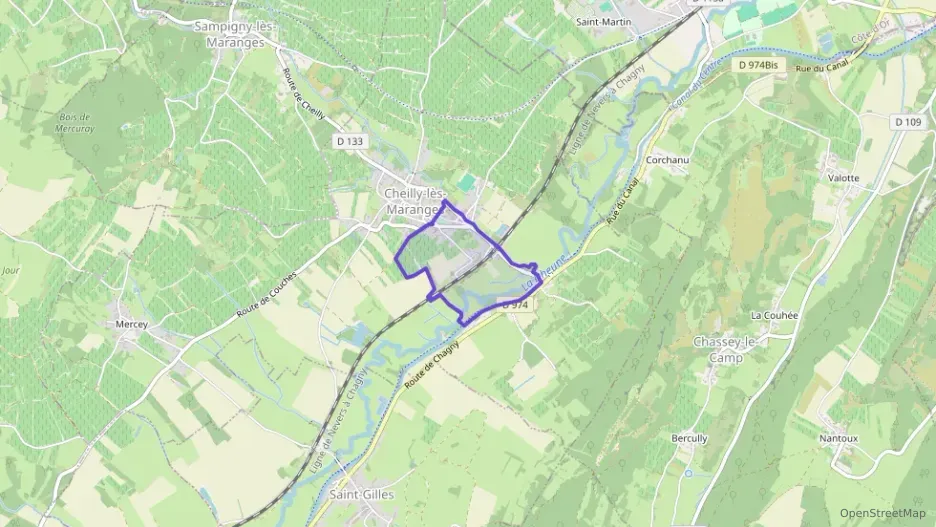 Maison 89 m² trois pièces à vendre à Cheilly-lès-Maranges