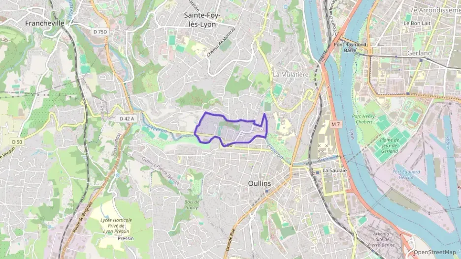 Maison 56 m² trois pièces à vendre à Oullins-Pierre-Bénite