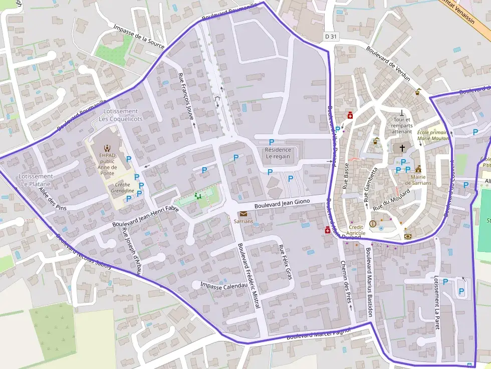 Maison 89 m² quatre pièces à vendre à Sarrians