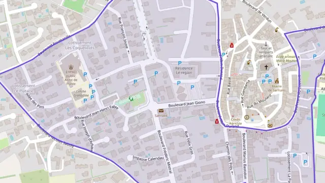 Maison 89 m² quatre pièces à vendre à Sarrians