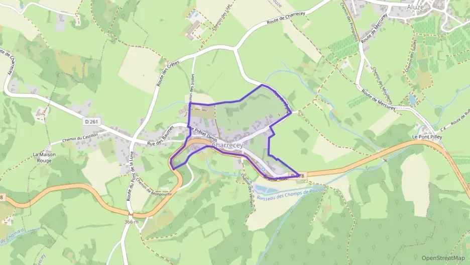 Maison 100 m² trois pièces à vendre à Charrecey Maison 100 m² trois pièces à vendre à Charrecey