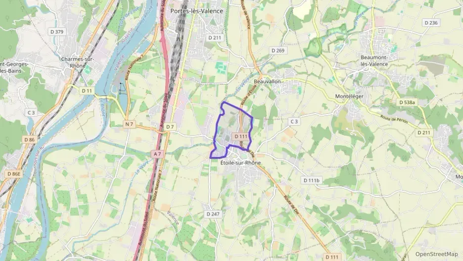 Maison 84 m² quatre pièces à vendre à Étoile-sur-Rhône Maison 84 m² quatre pièces à vendre à Étoile-sur-Rhône