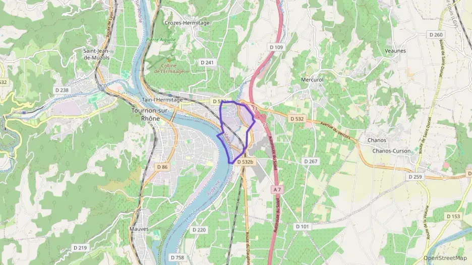 Maison 85 m² quatre pièces à vendre à Tain-l`Hermitage