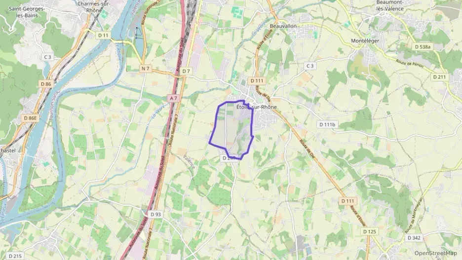 Maison 56 m² quatre pièces à vendre à Étoile-sur-Rhône Maison 56 m² quatre pièces à vendre à Étoile-sur-Rhône