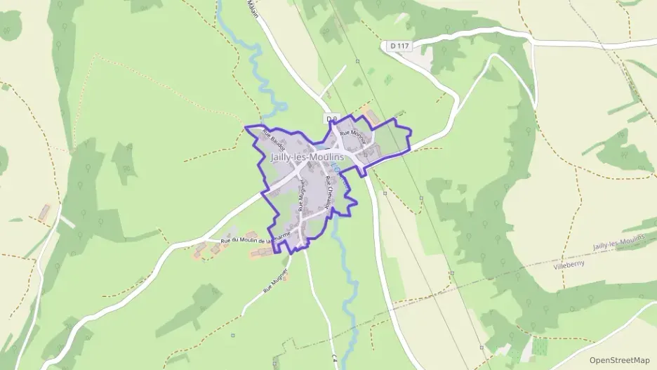 Maison 60 m² quatre pièces à vendre à Jailly-les-Moulins