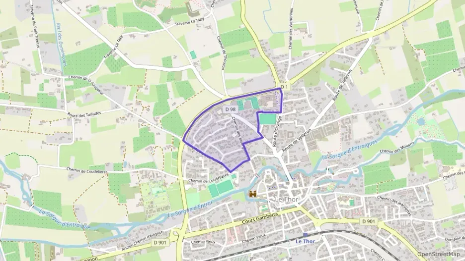 Maison 94 m² cinq pièces à vendre à Le Thor