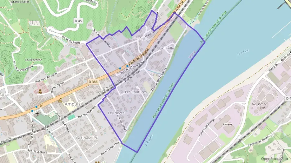 Maison 130 m² cinq pièces à vendre à Ampuis